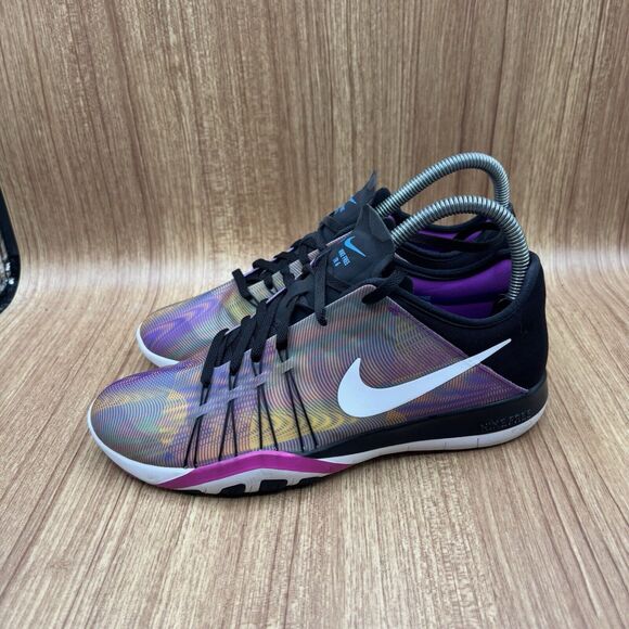 Nike Free TR 6 Women's Running Shoe Multi color Print Size 6.5 Sneakers - Picture 3 of 9